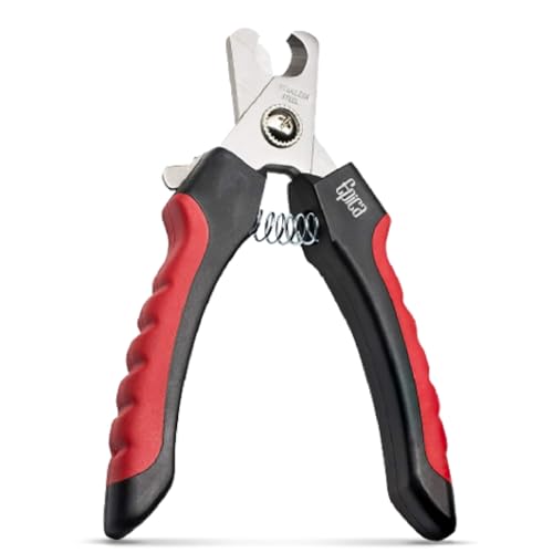 Epica Professional Dog Nail Clipper, Dog Nail Clippers for Large Dog, Easy and Safe Dog Grooming Clippers, Cat Claw Trimmer with Safety Guard (Large)