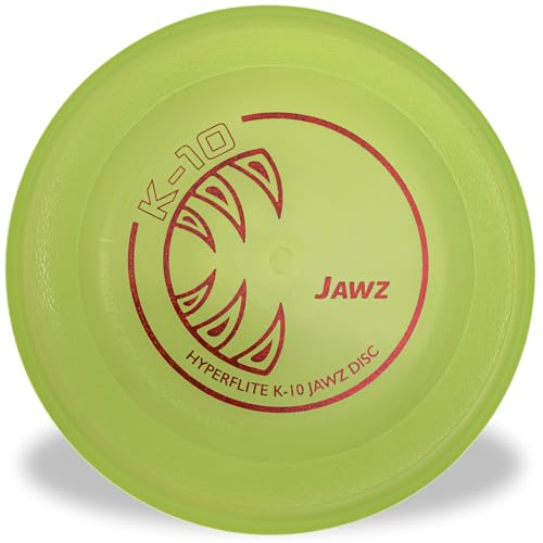 Hyperflite Jawz Dog Flying Disc - World's Toughest Training Dog Toy. Best Competition Flying Disc Toy for Pets, Puncture Resistant - 8.75 Inch