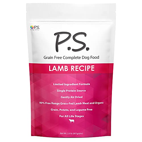 Ps for Dogs 100% Hypoallergenic Dog Food No More Paw Licking & Skin Scratching Solves Allergies Naturally No More Harmful Shots, Pills & Expensive Prescription Food