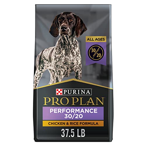 Purina Pro Plan High Calorie, High Protein Dry Dog Food, 30/20 Chicken & Rice Formula 37.5 lb. Bag