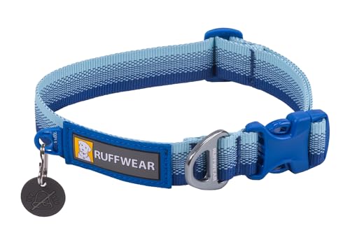 Ruffwear, Front Range Dog Collar, Durable and Comfortable Collar for Everyday Use, Coastal Fade, 14"-20"