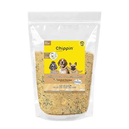 Chippin Cricket Gut Health Dehydrated Daily Food | Human Grade, Hypoallergenic for Dogs
