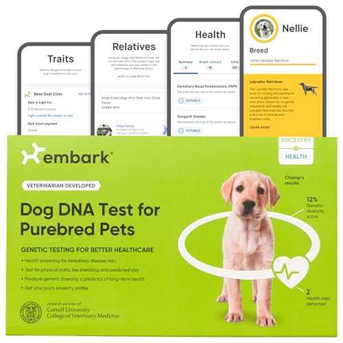Embark Purebred Kit - Dog DNA Test